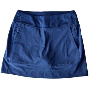 Athleta Blue Athletic Skort with Front Pockets